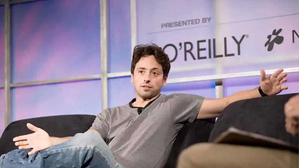 Sergey Brin, a co-founder of Google